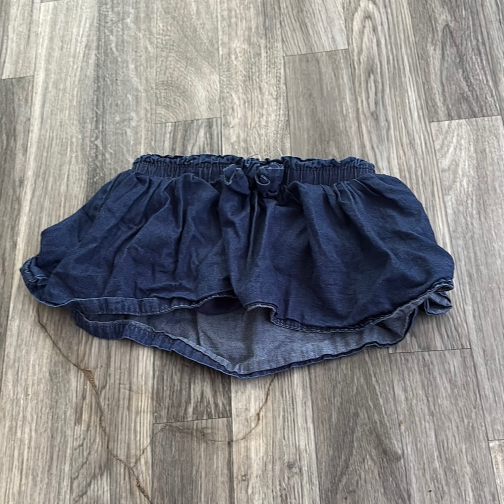 Cat & Jack Blue Ruffle Skirt